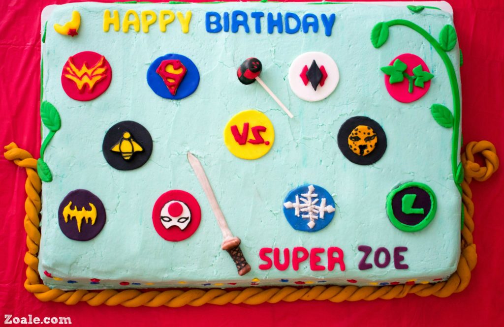 DC Superhero Cake